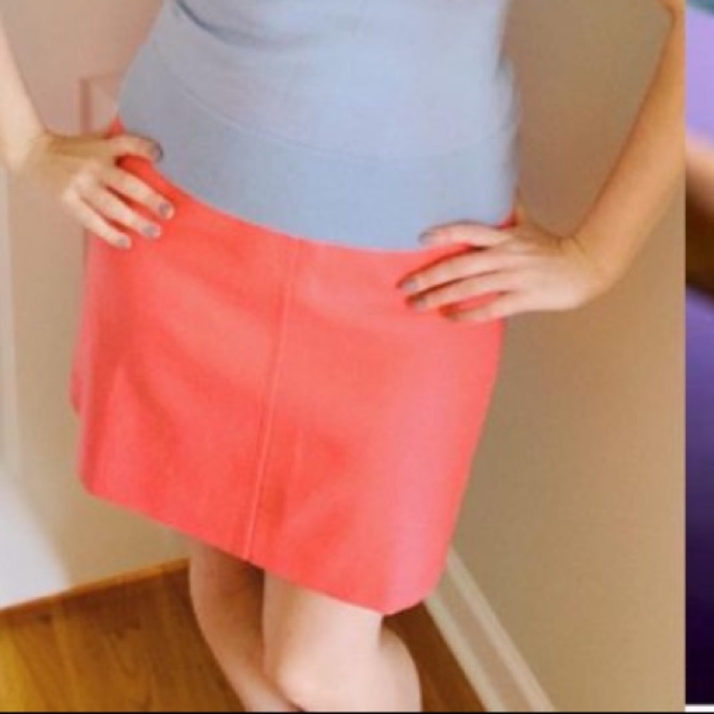 Pink J. Crew Mini Skirt